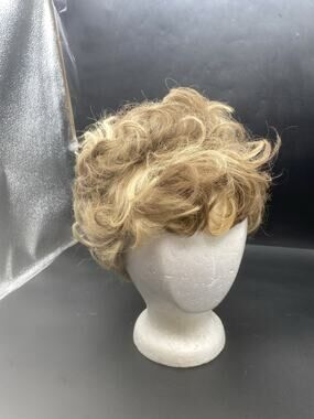 Carousel Women’s Wig Modacrylic Short Wavy Layered Brown Blonde